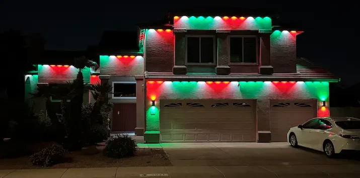After: completed House Lights