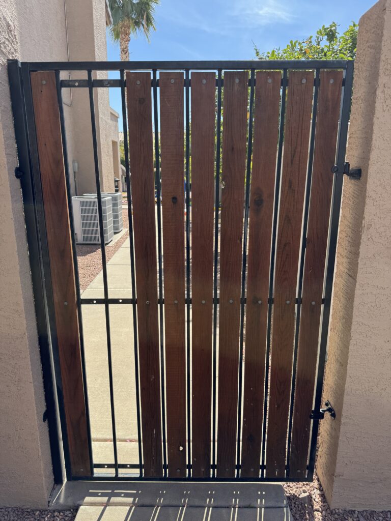 Before: Fence