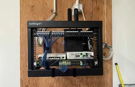 Before: Rack Setup